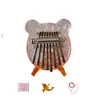 Mini Kalimba Popular Transfronteriza Piano de Pulgar 8 Notas Llavero de Celebridad de Internet Piano de Dedo Suministro Directo de Fábrica
