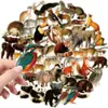 Compra Direta Transfronteiriça [com Certificação Ce.Cpc] 56 Adesivos de Animais de Estimação Realistas com Textura Transparente, Sem Repetição