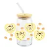 Sanrio coolometi UV DTF transferencia cristal transparente pegatinas impermeable resistente a rayones caricatura al por mayor transfronterizo