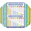 Nueva versión de las tablas de multiplicar para estudiantes de primaria, póster de pared completo de conocimientos chinos y matemáticos, pinyin de alfabetización, calcomanías de pared de poemas antiguos de aprendizaje obligatorio