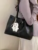 Bolso Tote Fresco y Sencillo Estilo Coreano para Mujer, Nuevo Bolso de Hombro Casual de Gran Capacidad Elegante para Viajar, Primavera 2026