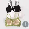 Algodão Puro Costas Cruzadas Costas Bonitas Alça de Costas Popular na Internet Roupa Íntima Sutiã Peça Única Tubo para Seios Top de Tubo Feminino Colete Push-up