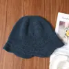 Venta al por mayor del fabricante Sombreros de pescador cálidos de punto 100% lana para hombre y mujer con ribete de encaje, Sombreros de punto cálidos de lana y cachemira en stock