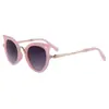 Gafas de Sol Infantiles Ojo de Gato Transfronterizas, Accesorios de Moda de Marco Grande para Salidas, Protección Solar, Gafas de Sol Versátiles para Niños al por Mayor