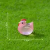 Micro-Paisaje Creativo Luminoso Gallito Muñeco Lindo Decoración de Jardinería Paisajismo DIY Accesorios Decorativos Mini Adornos Pequeños