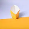 Caixa Personalizada para Batatas Fritas, Caixa de Embalagem Vertical, Embalagem de Caixa de Papel para Frango Frito para Levar, À Prova d'Água e de Gordura para Uso Doméstico e Comercial