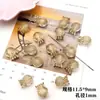 Acrílico Transparente Chapado en Oro Múltiples Estilos Colección DIY Pulsera de Abalorios Hecha a Mano Materiales Ropa Zapatos Accesorios Cuentas Sueltas