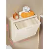Porta-papel higiênico de banheiro, caixa de armazenamento de papel higiênico à prova d'água, caixa de papel higiênico de parede