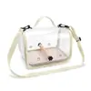 Gaiola de pássaro, gaiola de papagaio, bolsa transversal portátil para uso ao ar livre, adequada para periquitos, pássaros-do-amor e conures-do-sol, gaiola ornamental, bolsa de viagem aérea