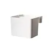 Caja de almacenamiento colgante compartimentada para mesita de noche, instalación sin taladro de HIPS, una herramienta mágica para organizar objetos pequeños, adecuada para dormitorios de estudiantes y madres