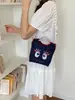 Bolso Pequeño de Danza del León Estilo Chino con Bordado Pesado, Bolso Cabeza de Tigre, Bolso Cruzado Ligero y Versátil para Teléfono de Verano