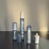 Frasco a vácuo dispensador de loção de pequena capacidade 5ml10ml15ml, feito de material AS, amostra de skincare portátil tamanho de viagem