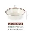 Kaibaiya Porcelana de Imitação A5 Melamina Louça Tigela de Sobremesa Criativa Pó de Gelo Simi Dew Taro Redondo Pele Dupla Leite Açúcar Água Tigela Conjunto