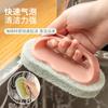 Cepillo de baño con mango cepillo para azulejos de baño cepillo de descontaminación para cocina cepillo de esponja para lavar ollas fábrica oferta