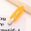 Accesorios para el Cabello Multicolor, Modernos y Frescos, Pinzas sin Costuras, Estilo Simple de Dibujos Animados, Pinzas para el Cabello de Pegamento de Crema, Materiales, Joyería Hecha a Mano al por Mayor