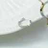 Brinco de Clipe Avançado para Mulheres Estilo Frio Clipe de Osso da Orelha Sem Furos na Orelha Brincos Mori Super Fada Design de Nicho Estrelas