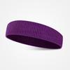 Turbante deportivo absorbente de sudor transfronterizo, diadema antitranspirante, toalla para yoga, fitness, running, banda para el cabello, baloncesto, bádminton, estilo para hombres y mujeres