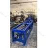 Ronda 3.5 m equipo de conformado por hilado de cabezal redondo máquina de bordado de extremo redondo de acero inoxidable máquina de prensado de borde de tapa de extremo de lata de vino