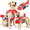 Colete Salva-Vidas para Animais de Estimação, Arnês de Natação para Cães para Treinamento Antiafogamento, Antiasfixia, Roupa de Flutuação para Tração para Cães Médios e Grandes
