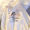 Sudadera con Capucha Negra para Hombres y Mujeres, Niños Medianos y Grandes, Estilo Japonés Anime Crayon Shin-Chan Primavera, Otoño e Invierno Terciopelo Chaqueta de Alta Gama