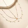 Corrente de cabeça com franja de pingente de strass vintage europeu e americano, corrente de testa de cristal de camada dupla, acessório único para foto de festival de música na praia