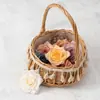 Cabeças de flores artificiais de rosa de canto estilo francês altamente realistas para novos arranjos florais estilo chinês, fundos de banquetes e decorações fotográficas para redes sociais