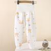 Pantalones de Algodón 40% de Cintura Alta para Niños Otoño y Primavera 2025 Pantalones de Protección para Barriga de Bebé Ropa Interior para Niños Leggings Desmontables de Una Pieza Venta al por Mayor