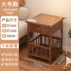 Mesa de cabeceira simples quarto pequeno Armário de cabeceira Armário lateral Gaveta de madeira maciça de bambu Rack de armazenamento