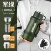 Termo de Viaje para Exteriores de Gran Capacidad para Coche Portátil para Hombres Acero Inoxidable 316 Termo Doméstico para Agua Caliente 3 Litros