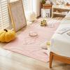 Alfombra de piso de terciopelo de algodón engrosado para otoño e invierno, alfombra de noche para dormitorio, alfombra sencilla y moderna para sala de estar, alfombra tatami para gatear al por mayor
