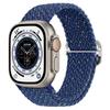Nuevo Modelo Adecuado para Correa de Apple Watch Apple Iwatch11 Versión Arcoíris Correa Tejida Correa de Nailon Ajustable