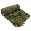 Red de camuflaje anti-dron para exteriores, cubierta espesa de jungla, red de camuflaje anti-satélite de color verde montaña, disponible para venta al por mayor