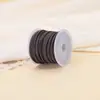 Cordón de Cuero Gamuzado Doble Cara, Cordón Hecho a Mano de Piel de Vaca, Accesorios para Joyería DIY, Cordón de Piel de Ciervo, Etiqueta de Cuero Gamuzado, Cordón Trenzado, Materiales Decorativos