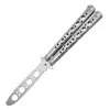 Venta al por mayor de fábrica cuchillo de mariposa para práctica CSGO sin filo cuchillo de mariposa color peine de mariposa cuchillo de lanzamiento plegable cuchillo plegable