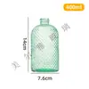 Botella de Gel Hidroalcohólico de Lunares Botella Vacía Vidrio de Colores Botella con Dispensador de Presión de Alto Valor Champú Gel de Ducha Botella de Loción Venta al por Mayor