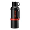 Taza Termo Qihu Olla Termo de Gran Capacidad Portátil para Coche Montaje en Coche Termo para Exteriores Botella de Agua de Acero Inoxidable 316 Viaje