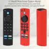Adequado para Controle Remoto de Voz Amazon Alexa 3ª Geração Capa Protetora de Silicone com Design Luminoso Vazado