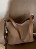 Bolsa Tote Yuezi Simple de Gran Capacidad para Mujer 2026 Nuevo Estilo Bolso Tejido de Paja Elegante Moderno para Viajar Debajo del Brazo Bolso de Hombro Único Cruzado