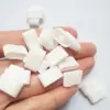 Lazo de Banda de Goma Blanca para Cable de Datos, Lazo de Banda de Goma Blanca, Banda de Goma Blanca para Hacer