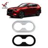 Adequado para Mazda 23 CX-60 modificado apoio de braço do banco traseiro porta-copos especial decorativo moldura brilhante