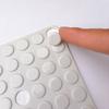 Procesamiento de piezas diversas de silicona personalizadas con adhesivo transparente antideslizante de silicona anticolisión para muebles, electrodomésticos, almohadilla de goma con grano de vidrio que absorbe los golpes