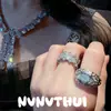 Áustria Vintage Crown Star Jewel Ring Vintage Banhado a Ouro 18K Gestle Pearl Zircon Ring