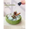 Difusor de Piedra de Cristal de Flor Seca Piedra Difusora Quemador de Incienso Decoración Interior del Hogar Fragancia de Fuego Nicho Regalo Creativo DIY