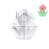 Ferramenta de Moagem de Cola para Vela Aromática de Flor Estéreo DIY Tulipa Girassol Girassol Gesso Molde de Silicone