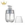 Em estoque atacado 30ml50ml frasco de vidro para loção frasco pequeno de pinguim base essência maquiagem creme engarrafado