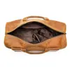 Bolsa de Viaje de Cuero Crazy Horse Retro para Hombre Compartimento Independiente para Zapatos Gran Capacidad Bolsa de Gimnasio Bolsa de Viaje Bolsa de Viaje de Cuero Genuino