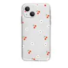 Funda Simple de Flor de Cerezo para iPhone 17 16 Promax Nueva de Verano TPU Cobertura Total Agujero de Precisión Funda Protectora