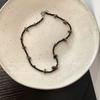 Nuevo Collar de Piedras Naturales Ojo de Tigre Estilo Chino para Mujer Gargantilla Moda Elegante Accesorios Sentido del Diseño Cadena para Clavícula Tendencia