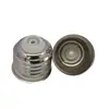 Bombilla E27 de aluminio niquelado al por mayor de fábrica, lámpara de platillo volador, accesorios de lámpara, bombilla para portalámparas de tornillo