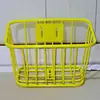 Cesta de bicicleta de metal engrosada para niños cesta de bicicleta de montaña para niños cesta delantera para bicicleta cesta de bicicleta de hierro
